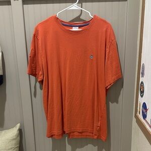 Men's Orange Brooks Brothers T-Shirt